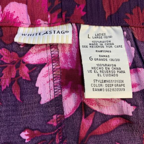 Vintage White Stag Y2K Flowy Trumpet Midi Skirt | Women's Large - Picture 3 of 5